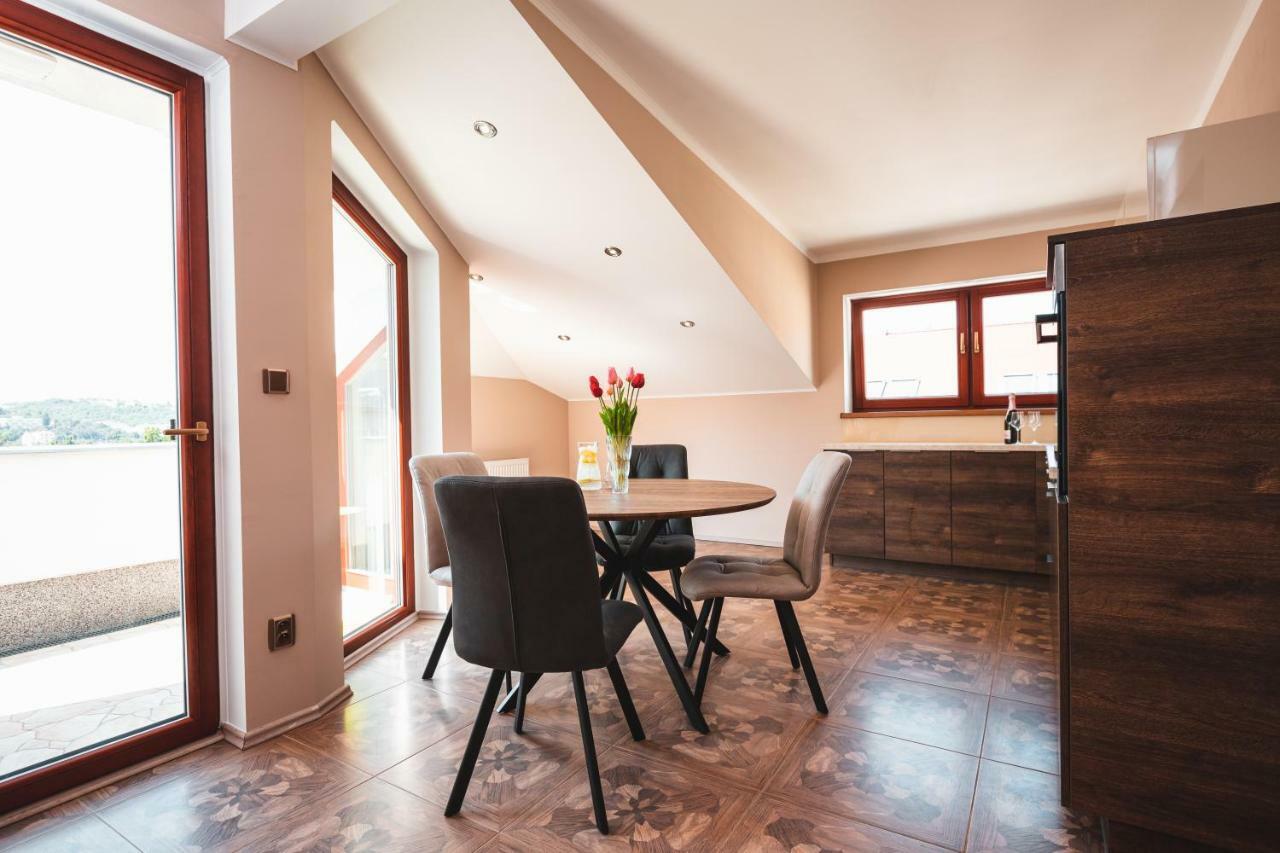 Apartamento Point Flat, Beautiful View From Terrace To Prague Castle Exterior foto